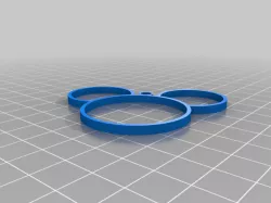 Mickey Mouse Keychain