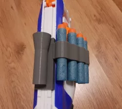 Nerf Strongarm Rail Clip and Scope