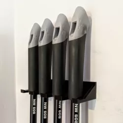 Nordic Walking poles hanger