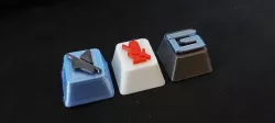 Outemu keycap separated stem