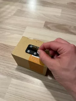Paper box piggy bank