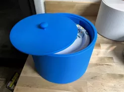 Paper Plate Storage Container