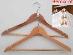 Parametric Clothes Hanger Hook (Save Space)