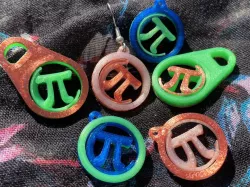 Pi Spinny Earring or Doodad