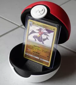 Pokeball Card Display