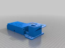 PSU LRS 350-24 cover and switchholder