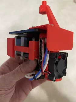 Qidi X-CF Pro Extruder Case Upgrade Celebrimbor