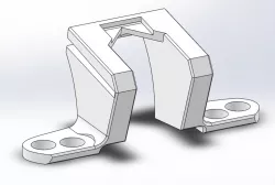 QuickClick compatible unicycle saddle mount
