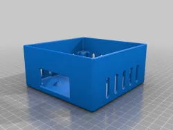 Raspberry pi 4 case 120mm fan