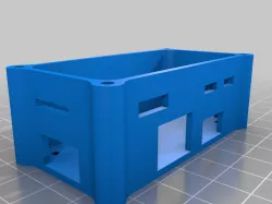 Raspberry Pi Zero/2 Case With Ethernet Hat