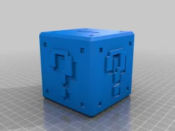 Remixed (smaller) Mario Question Block Bank