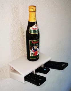 Remote Control Holder for three RC (wall mount)