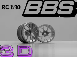 Rim RC Car 1/10 BBS