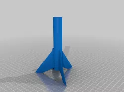 Rocket for Estes motors! (1000+ft tested!)