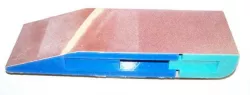 Sanding block for belt sander belts
