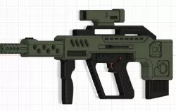 SciFi Assault Rifle