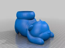 Sleeping Panda Coin Bank
