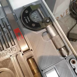 Small micrometer bracket