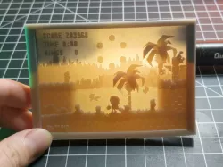 Sonic The Hedgehog Lithophane