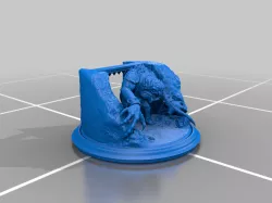 Star Wars Rancor entering Java's Palace prisoner execution pit DIORAMA