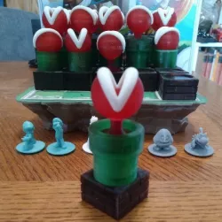 Super Mario Bros. Themed Santorini Pieces