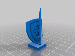 Sword and Shield mini dnd