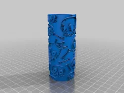 Texture Roller - Cute Skulls