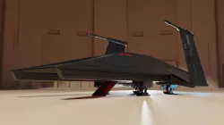 The Inquisitor's Shuttle from Obi-Wan Show