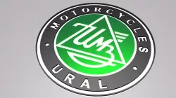 The logo of the Irbit motorcycle factory.