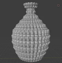 The Rock Face Vase