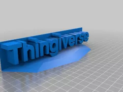 Thingiverse Logo Stand