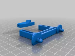 TRX-4 Front Body mount (custom 65mm between hole)