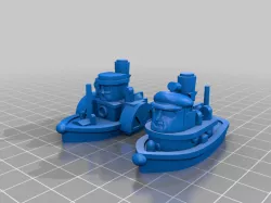 TUGS: miniature characters 