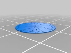 Unit Circle Stencil