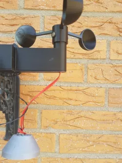 Wetterstation Windmühle Wind mill D1 Mini