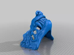 Wolf Mask by flioink cut to 3 parts