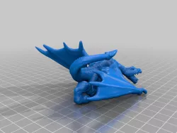 Wyvern - Tabletop Miniature (FDM friendly)