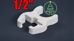1/2" EMT SPPC (Square Pixel Pipe Clip) for 12mm Square Pixels