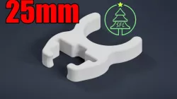 25mm PVC SPPC (Square Pixel Pipe Clip) for 12mm Square Pixels