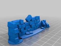 28mm Stone wall pack
