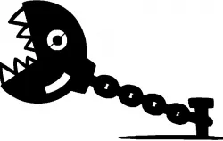 2D Chain Chomp