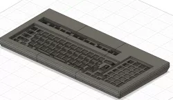 80-1800 Mixed layout QMK handwired