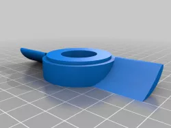 Air powered siren