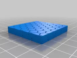 Armadillo Hexagon Pattern/Laminated 