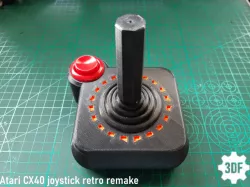 Atari CX10 CX40 Retro Joystick remake from Arcade Parts