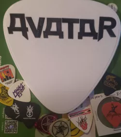 Avatar  Logo Jumbo Guitar pick