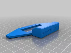Axial SCX10 battery relocation bracket and ESC mount