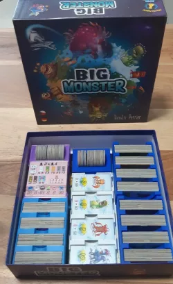 BIG MONSTER - complete boardgame insert
