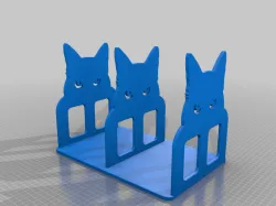 books holder  "loui" (my cat)