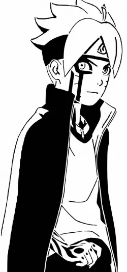 Boruto stencil 2